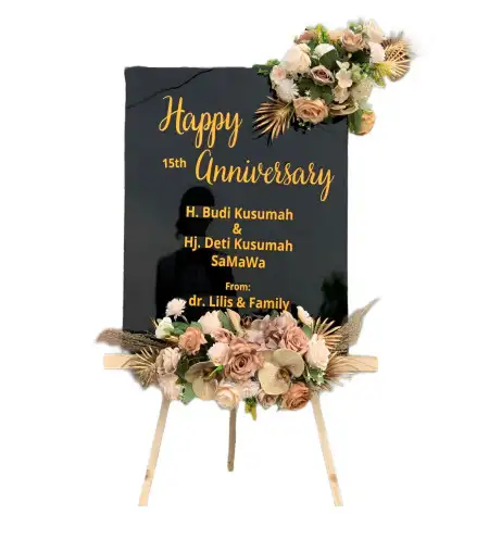 Papan Bunga Akrilik Pringgondani